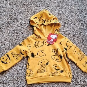 NWT - Snoopy and Woodstock hoody, 18M